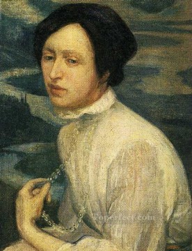 Diego Rivera Painting - retrato de angelina beloff 1909 Diego Rivera